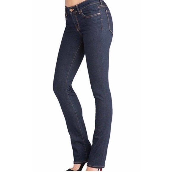 J Brand Denim - J Brand Scarlett Cigarette Jean Straight Slim Leg Dark Wash Mid Rise size 29
